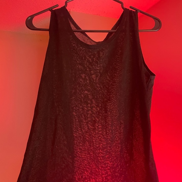 Sheer black top - Picture 2 of 2